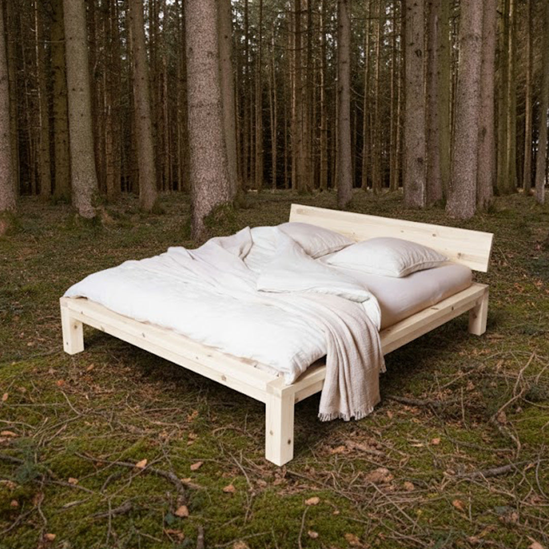 Zirbenholzbett YARON - straight