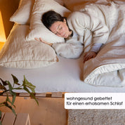 Massivholzbett NOOMY mit Unterbettkasten