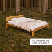 Massivholzbett YARON - curve