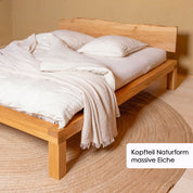 Massivholzbett YARON - curve