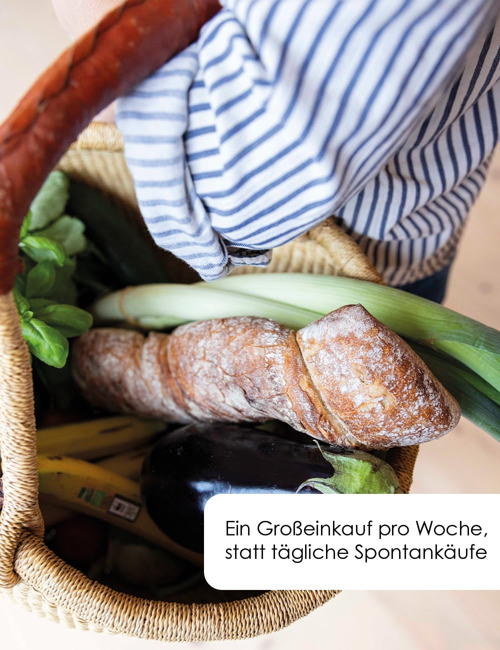Speiseplan | Holz beige | eckig