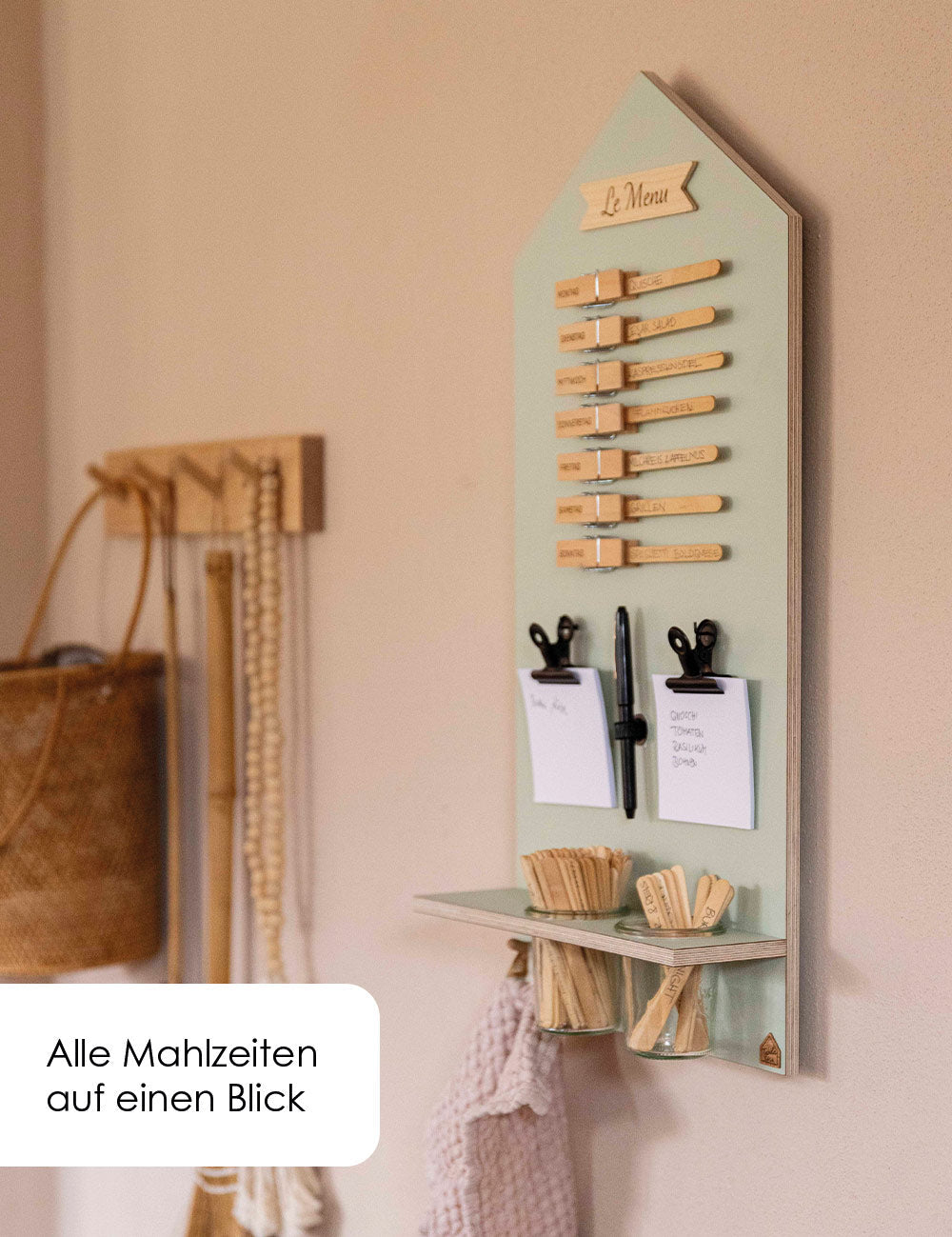 Speiseplan | Holz salbei | Hausform