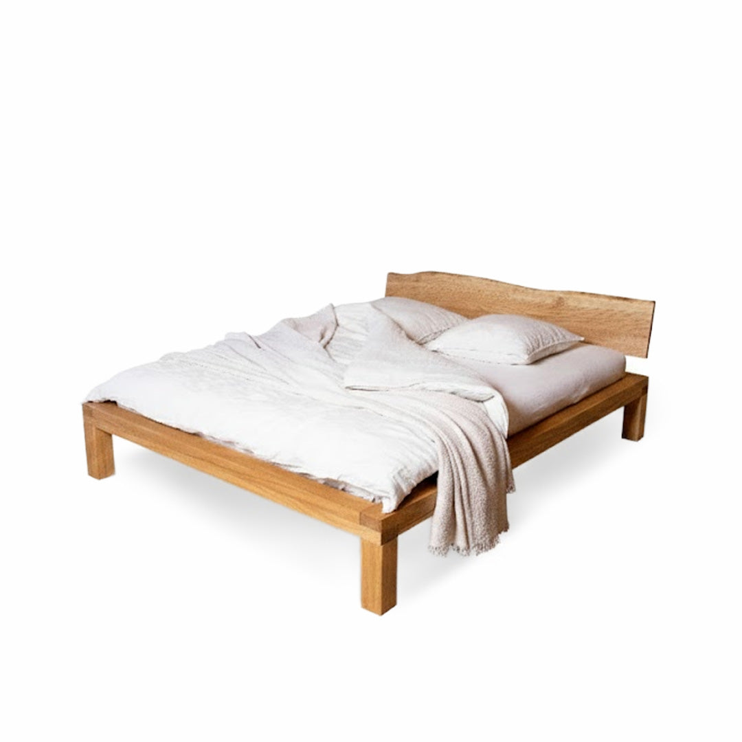 Holzbett aus Eiche YARON - curve