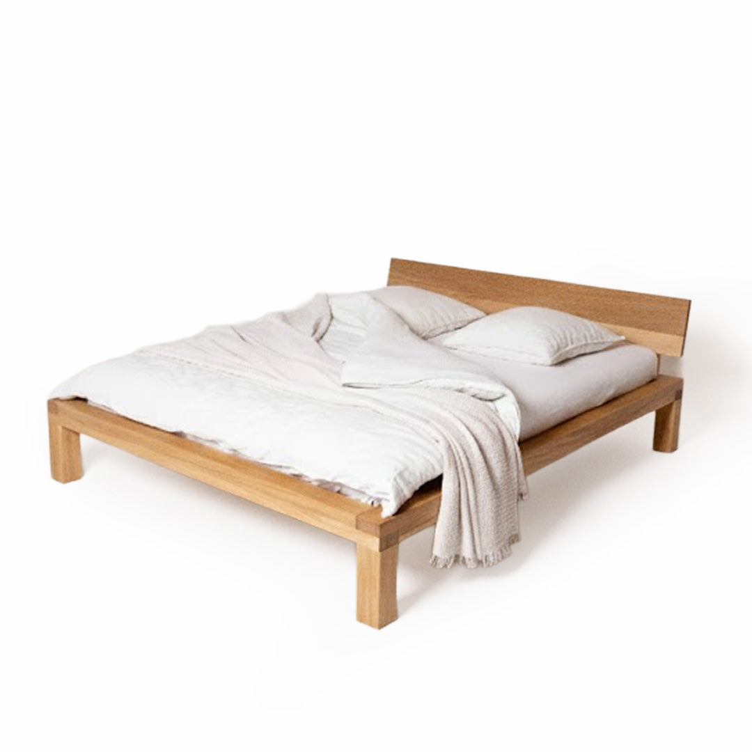 Massivholzbett YARON - straight