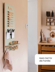 Speiseplan | Holz salbei | eckig