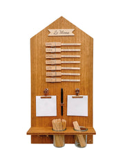 Speiseplan | Holz Eiche | Hausform