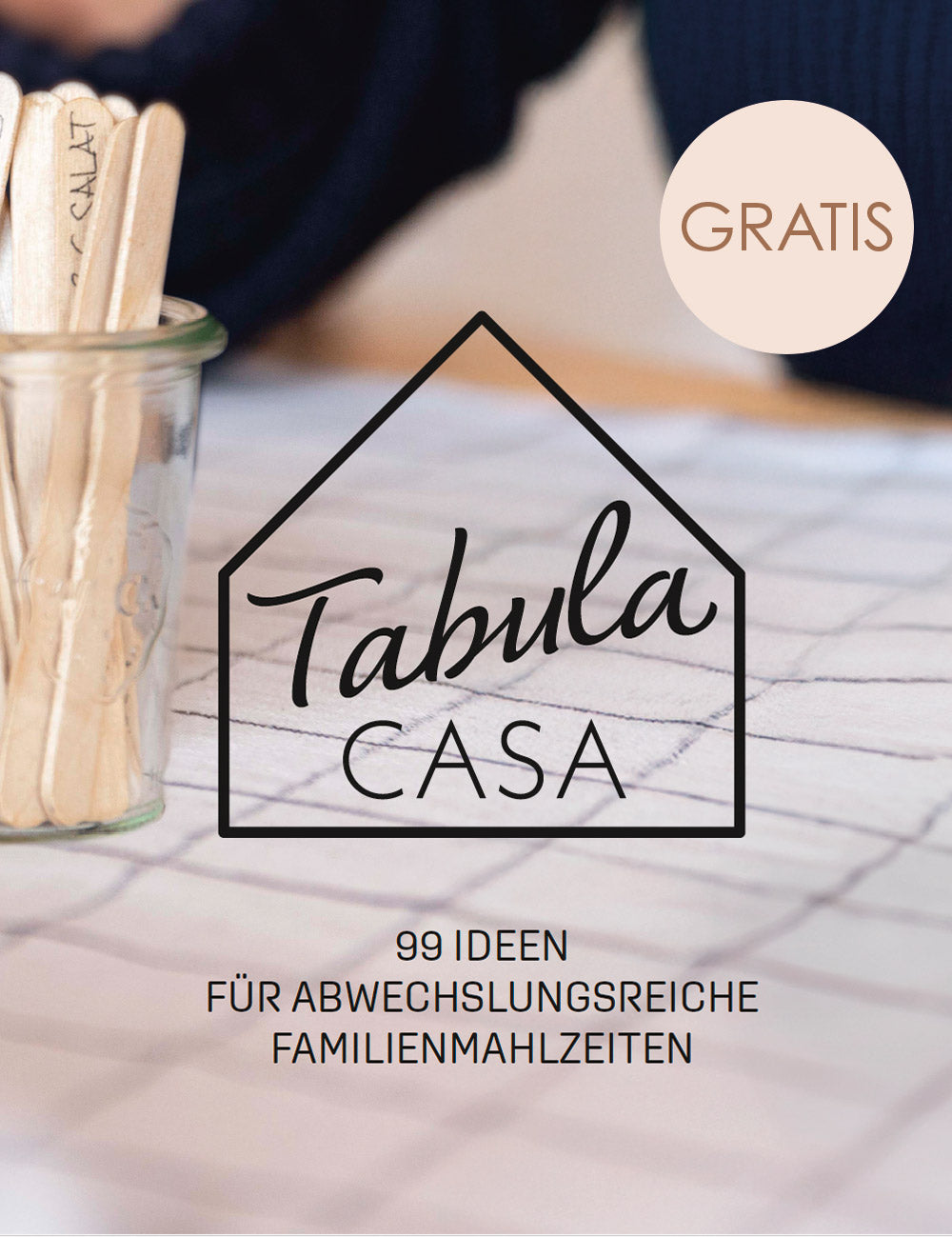 Speiseplan | Holz beige | eckig