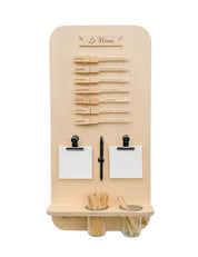 Speiseplan | Holz Multiplex | runde Ecken