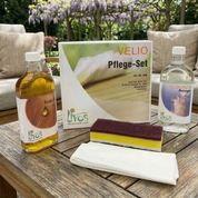 Holz-Pflegeset für Gartenmöbel